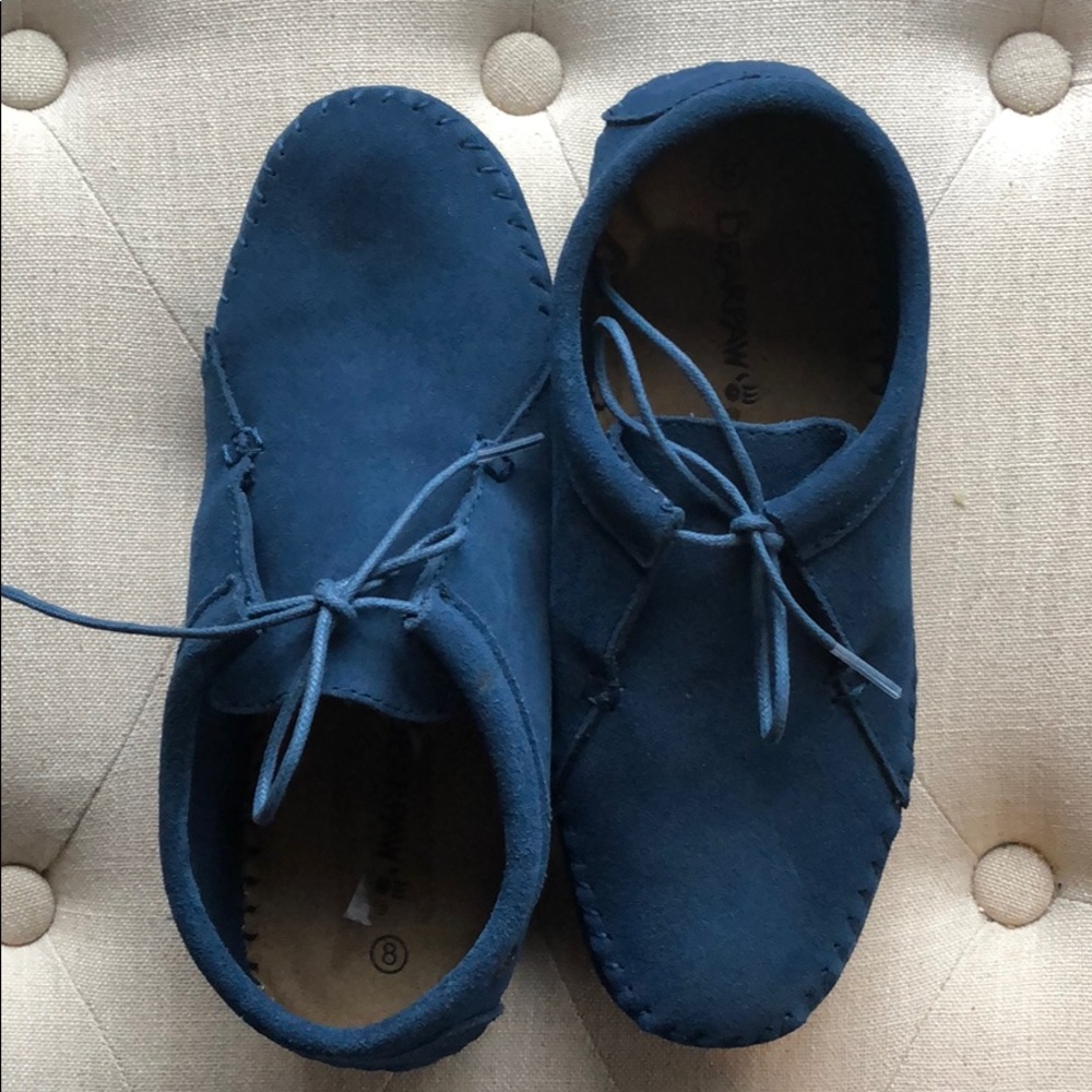 Bearpaw blue booties